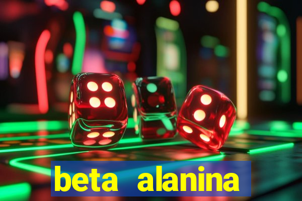 beta alanina aumenta a pressao