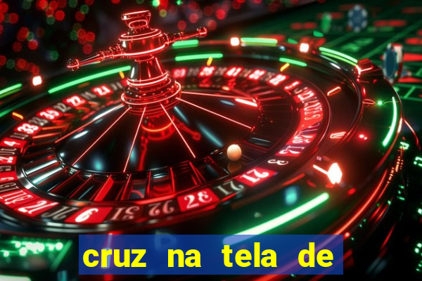 cruz na tela de cruz das