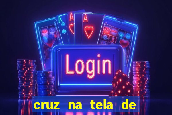 cruz na tela de cruz das