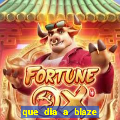 que dia a blaze paga o cashback