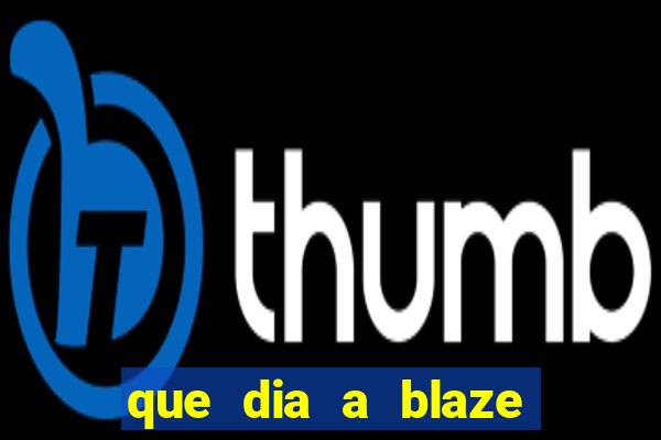 que dia a blaze paga o cashback