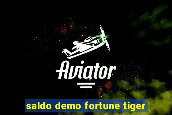 saldo demo fortune tiger