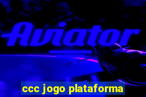 ccc jogo plataforma