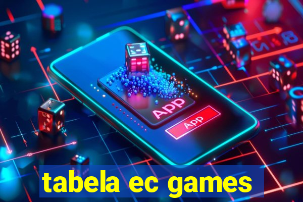 tabela ec games