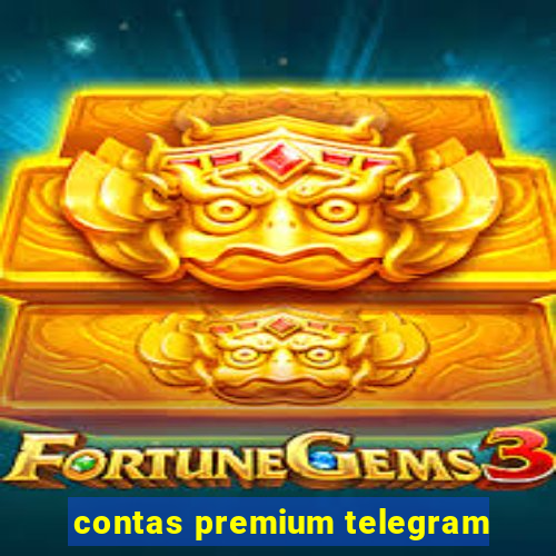 contas premium telegram