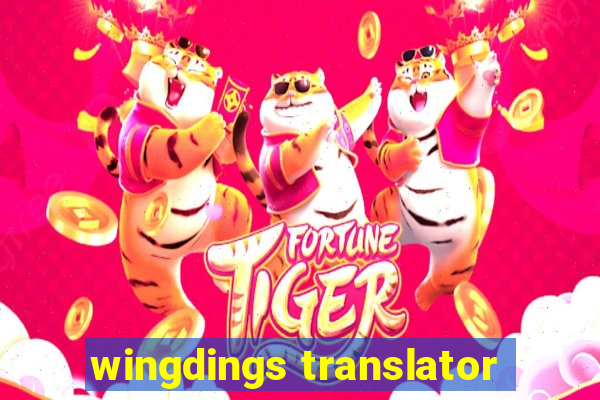 wingdings translator