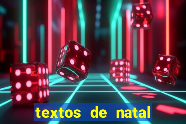 textos de natal para leitura