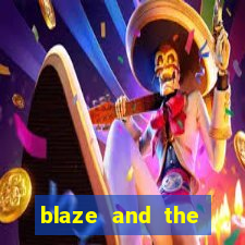 blaze and the monster machines logo font