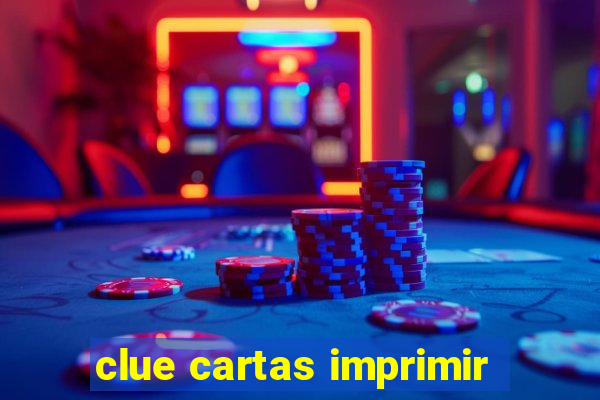 clue cartas imprimir