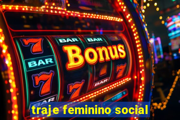 traje feminino social