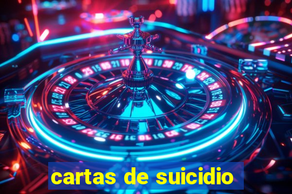 cartas de suicidio