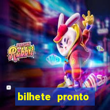 bilhete pronto futebol hoje