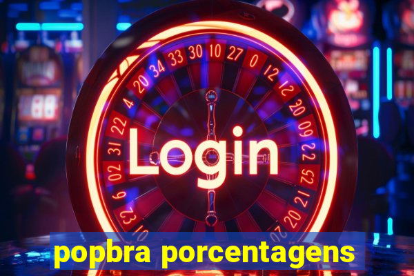 popbra porcentagens