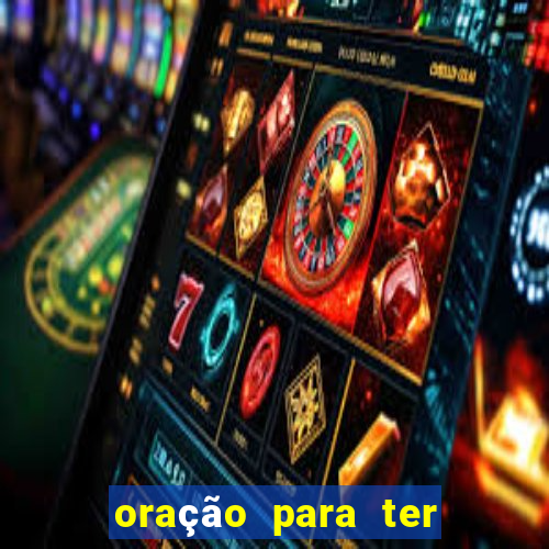 oração para ter sorte em tudo