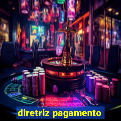 diretriz pagamento