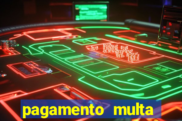 pagamento multa detran mg