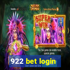 922 bet login