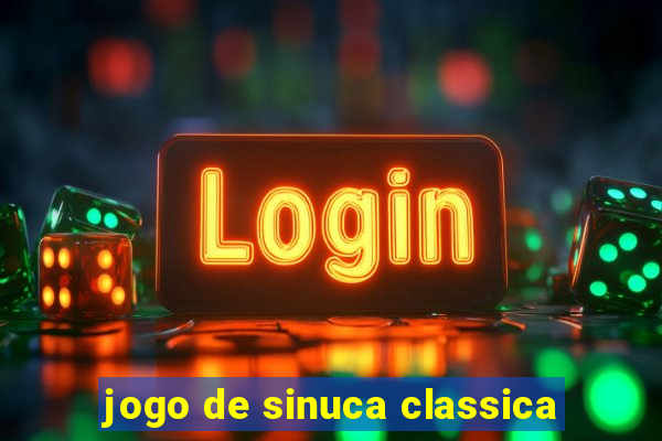 jogo de sinuca classica