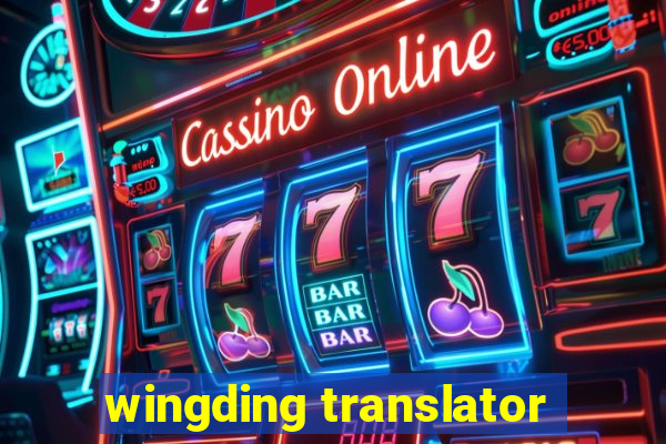 wingding translator