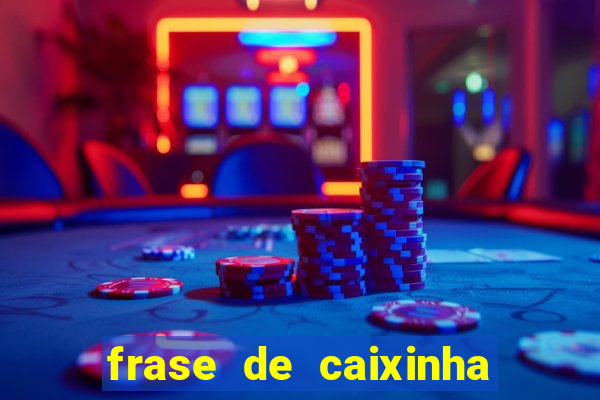 frase de caixinha de natal