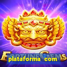 plataforma com conta demo fortune tiger