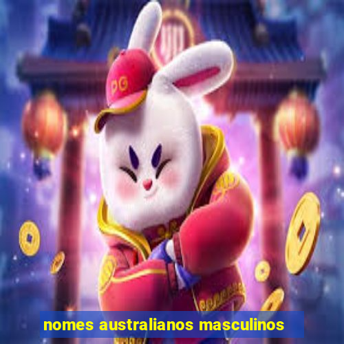 nomes australianos masculinos