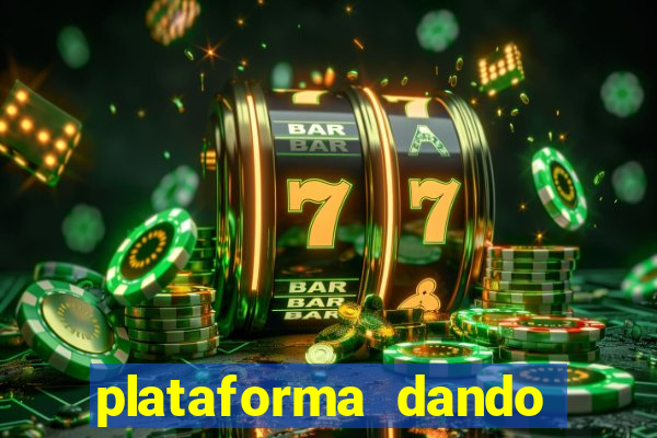 plataforma dando bonus de cadastro