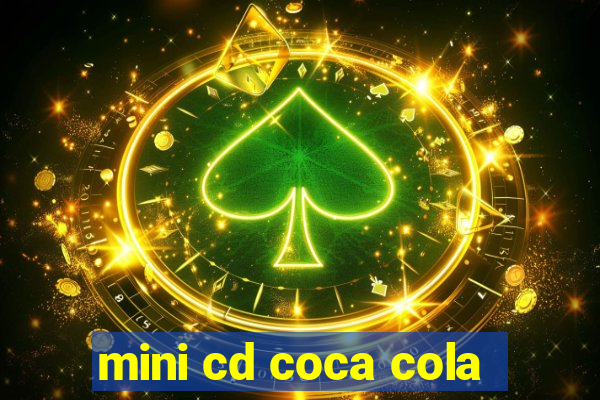 mini cd coca cola