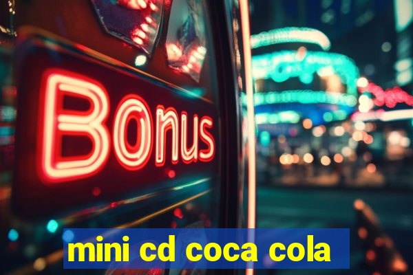 mini cd coca cola