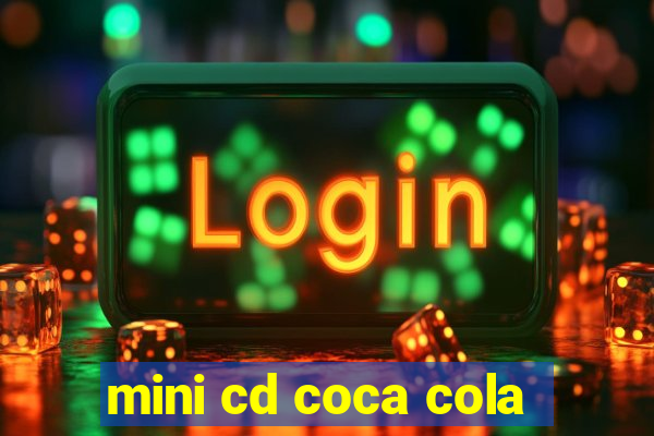 mini cd coca cola