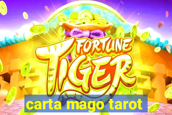 carta mago tarot