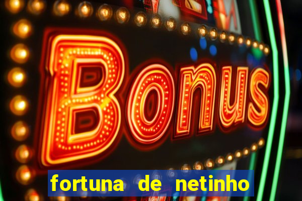 fortuna de netinho de paula