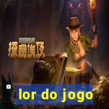 lor do jogo