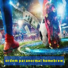 ordem paranormal homebrew