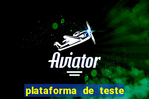 plataforma de teste pg demo