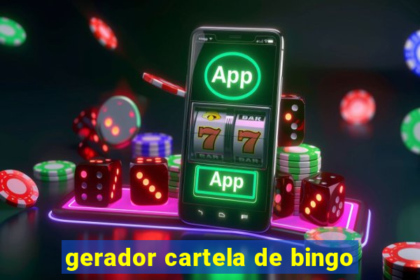 gerador cartela de bingo