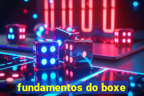 fundamentos do boxe