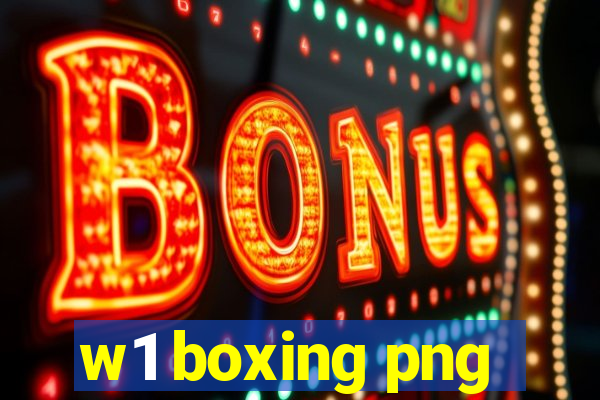 w1 boxing png