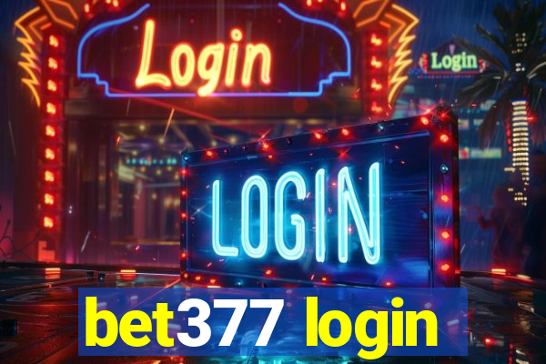 bet377 login