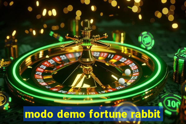 modo demo fortune rabbit