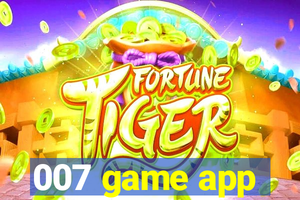 007 game app