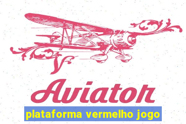 plataforma vermelho jogo