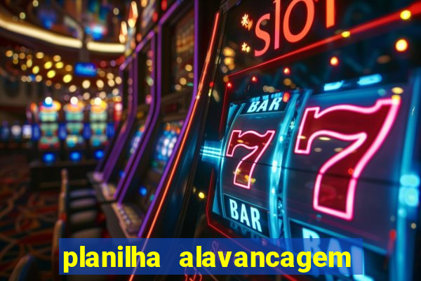 planilha alavancagem de banca