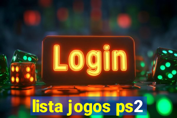 lista jogos ps2