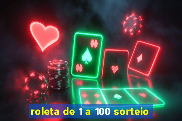 roleta de 1 a 100 sorteio