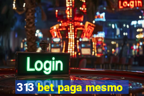 313 bet paga mesmo