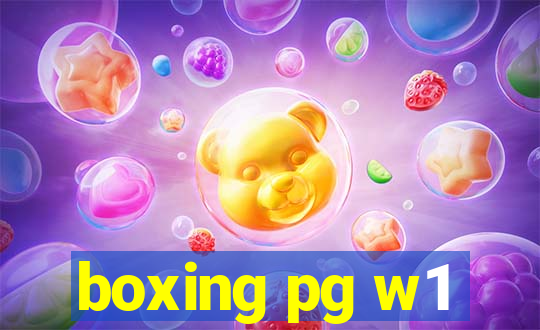 boxing pg w1