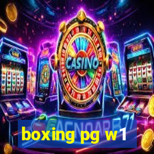 boxing pg w1