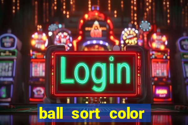 ball sort color water puzzle