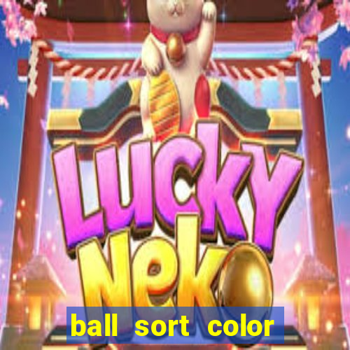 ball sort color water puzzle